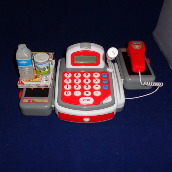 toy till with conveyor belt