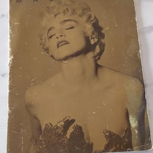 Madonna Tour Book - Etsy