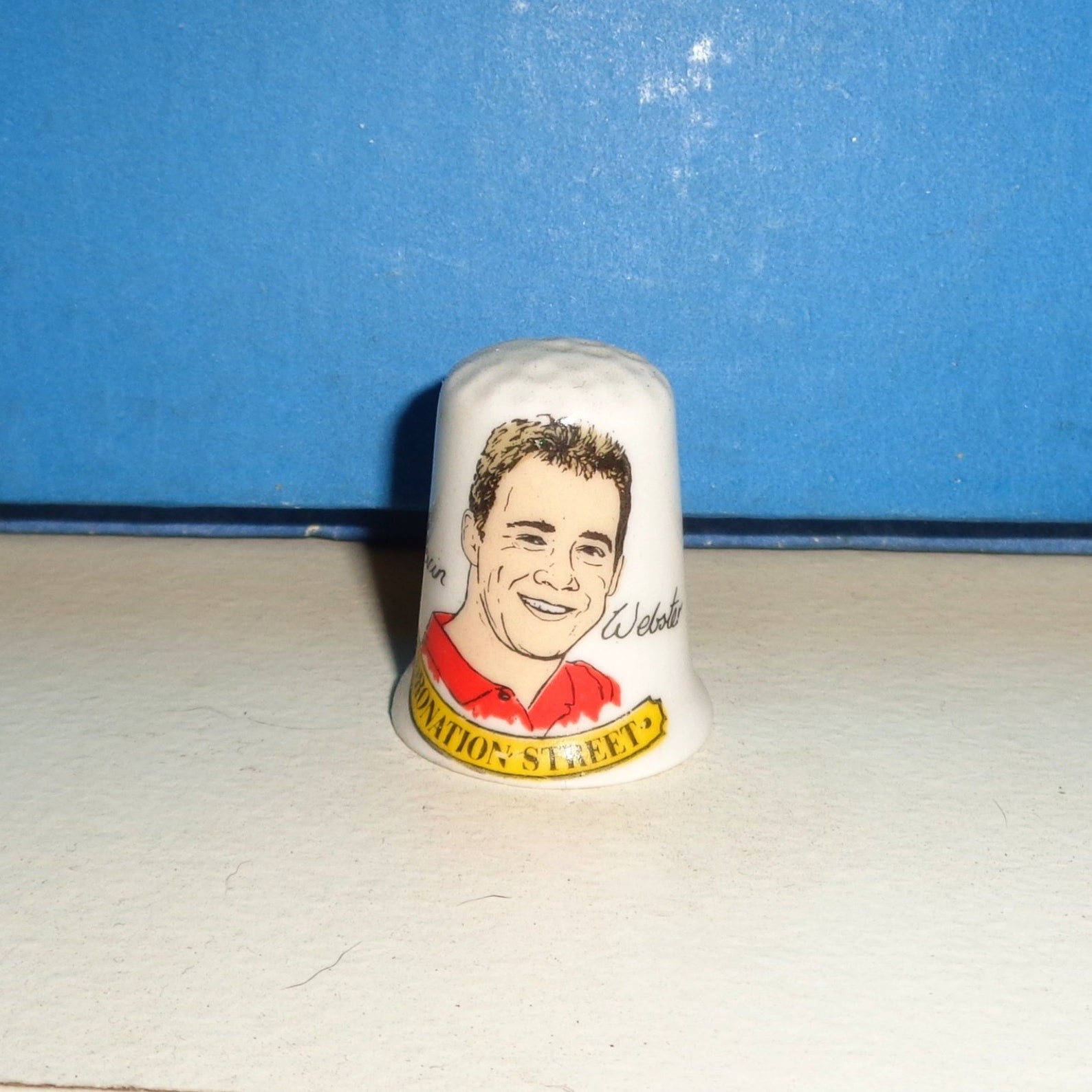 Coronation Street Character Thimbles TV Memorabilia Pick Your Etsy