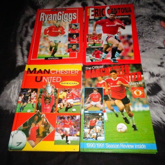 Manchester United Eric Cantona Ryan Giggs Annuals Special Etsy