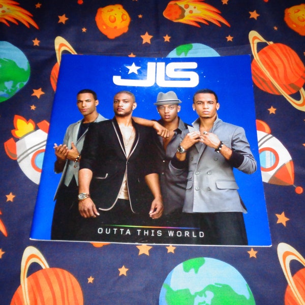 JLS Large Concert Programme Outta This World Tour Music Memorabilia Stunning Pics Centefold Collectable Marvin JB Oritse Aston The X Factor