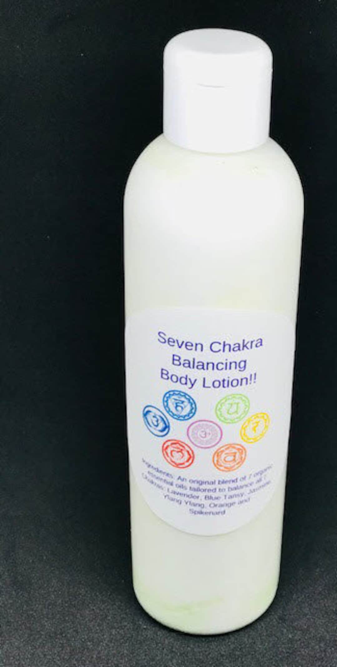 Seven Chakra Balancing Lotion Etsy