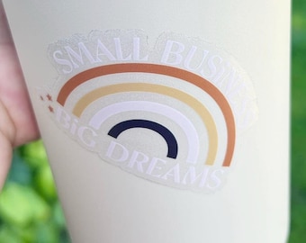 Small Business Rainbow Sticker/Decal