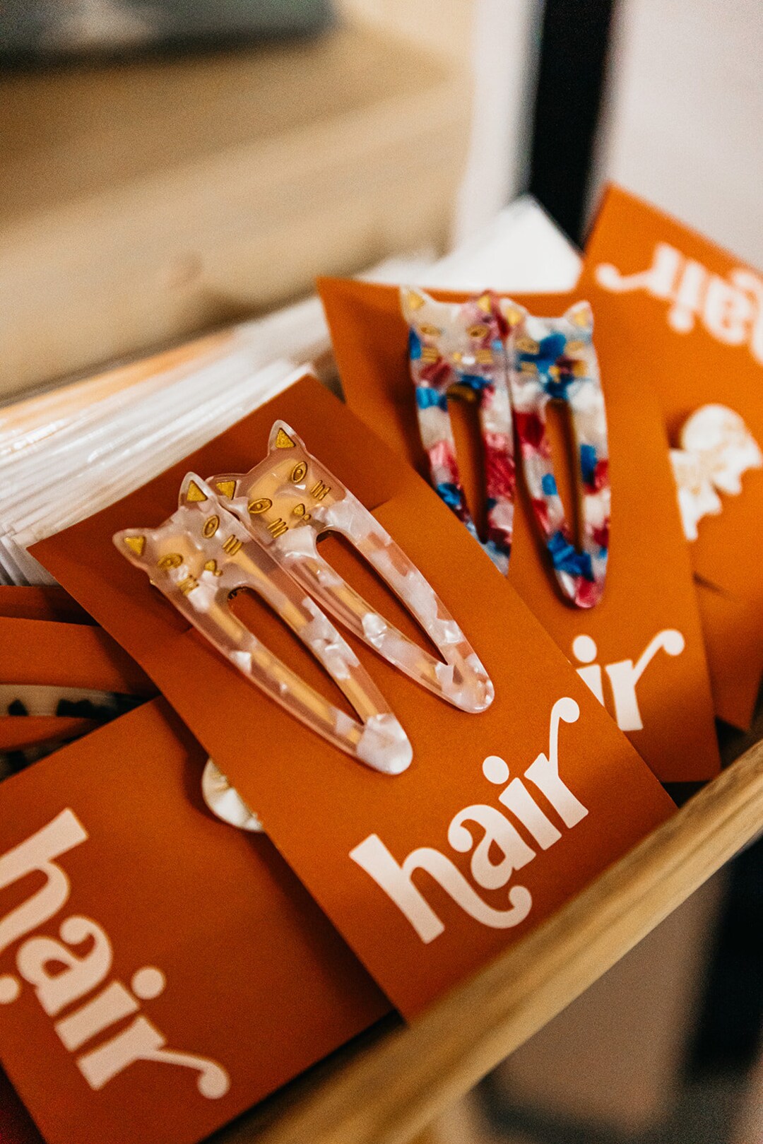 Cat Hair Clip Set Etsy