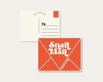Snail Mail Post Card Set