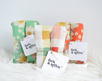 Indy Floral Lavender Neck Wrap: Aromatherapy Hot/Cold Pack