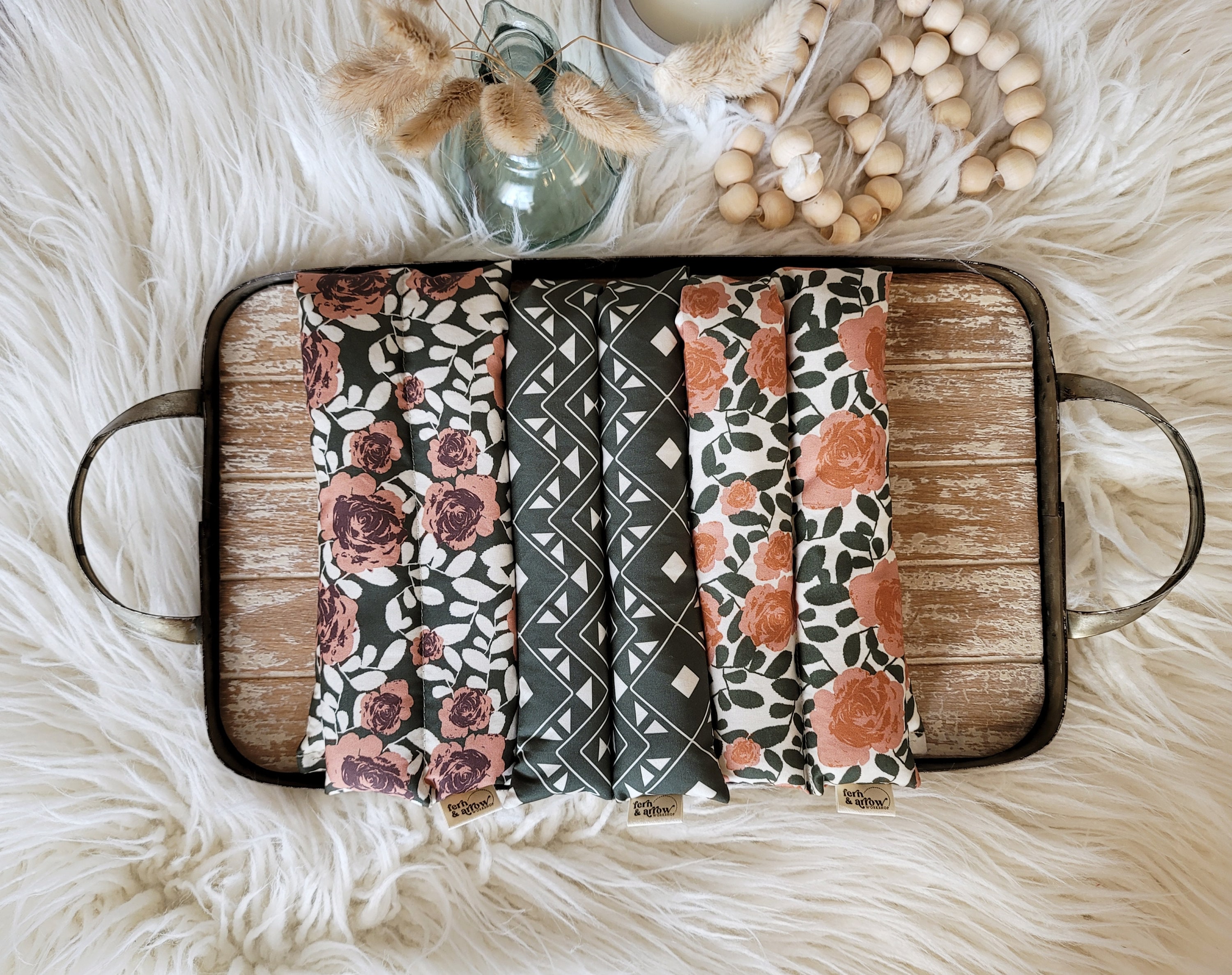 Lavender Aromatherapy Neck Wrap: Organic Cotton Hot Cold