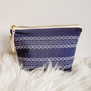 Boho Textured Woven Boxy Wet Bag / Waterproof Bag / Diaper Bag / Waterproof Makeup Bag / Wet Dry Bag / Beach Bag / Swim Bag /Pool Pouch