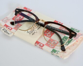 Padded Bows Sunglasses / Eye Glasses Case