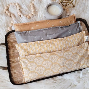 Boho Lap Rice Bag - Lavender Microwave Heating Pad -  Hot/Cold Pack - Lavender Aromatherapy Heating Pad - Weighted Lavender Lap Bag
