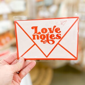 Love Notes Post Card Set | Valentines Gift Idea | Galentines Gift Idea | Gift for Her