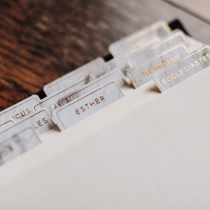 Marble Bible Tabs