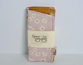 Padded Daisy Eyes Sunglasses / Eye Glasses Case