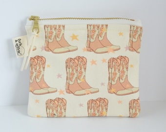 Cowgirl Boots Coin Purse / Wendy Busch x Fern & Arrow Collab