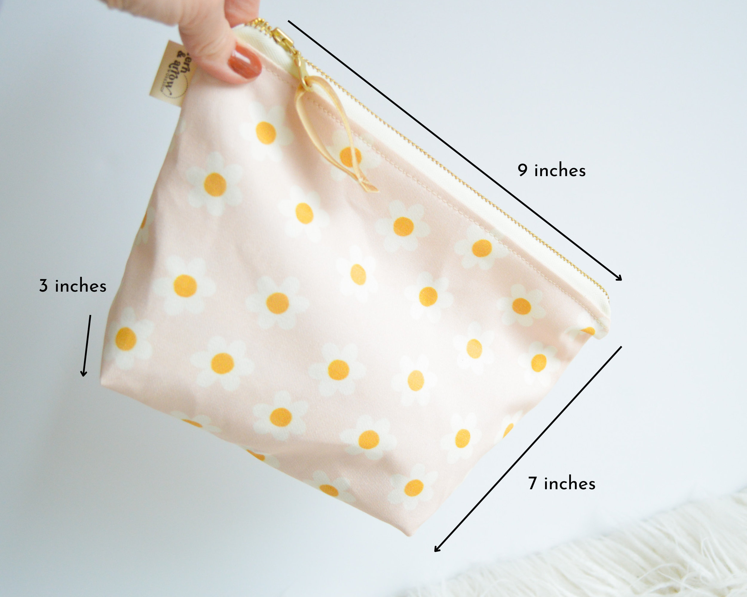 Holiday Checker Waterproof Wet Bag: Cotton Canvas Travel Pouch - Etsy