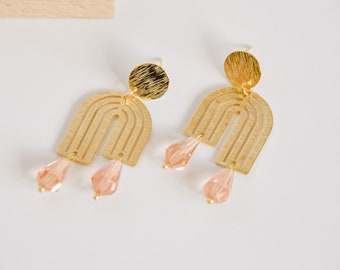 Love of Rainbows Earring - Pink