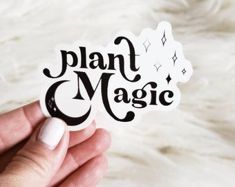 Plant Magic Essential Oil Sticker