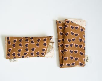 Padded Heart Eyes Sunglasses / Eye Glasses Case | Valentines Gift Idea | Galentines Gift Idea | Gift for Her