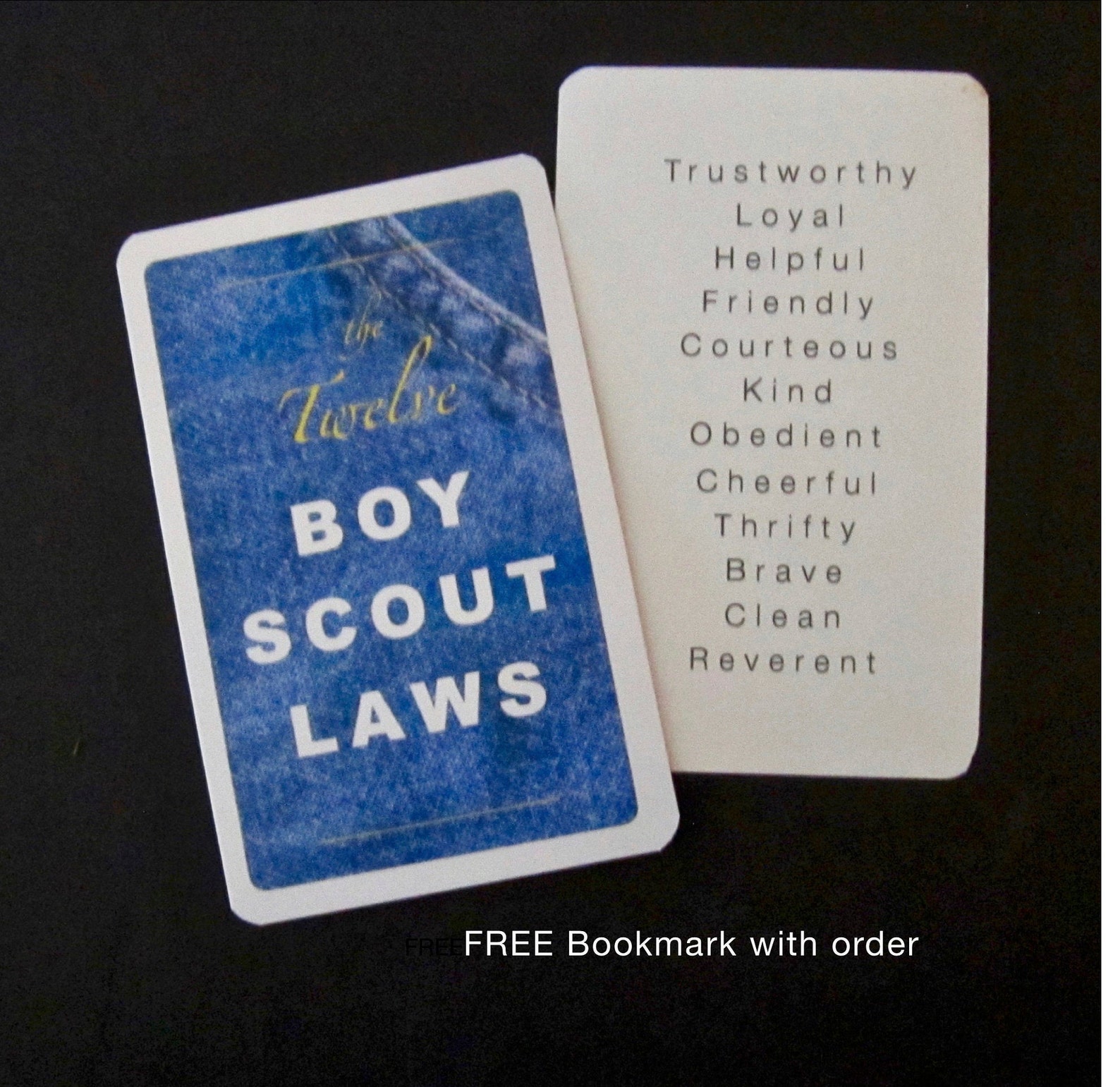 Boy Scout Laws Wall Poster 5x7. 12 Laws Etsy