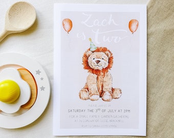 Favourite Toy Birthday Invitation Design // Birthday Party PDF Invite