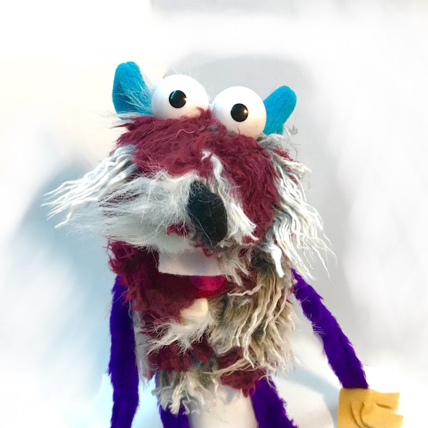 Rat Hand Puppet with squeaker
