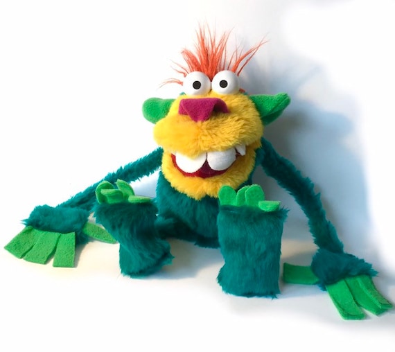 monkey hand puppet
