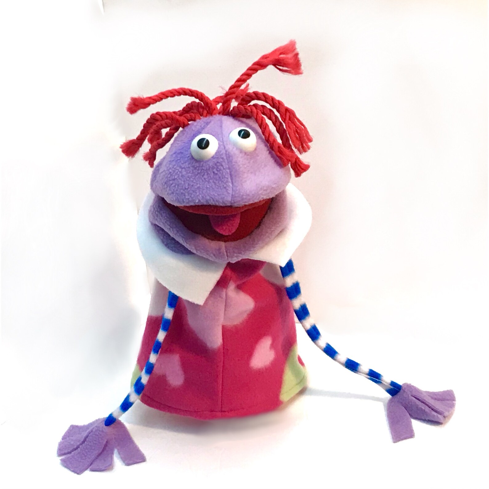 Girl Hand Puppet Etsy