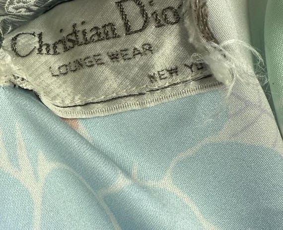 Vintage 1960s Christian Dior for Saks Fifth Avenue Lounge Dress