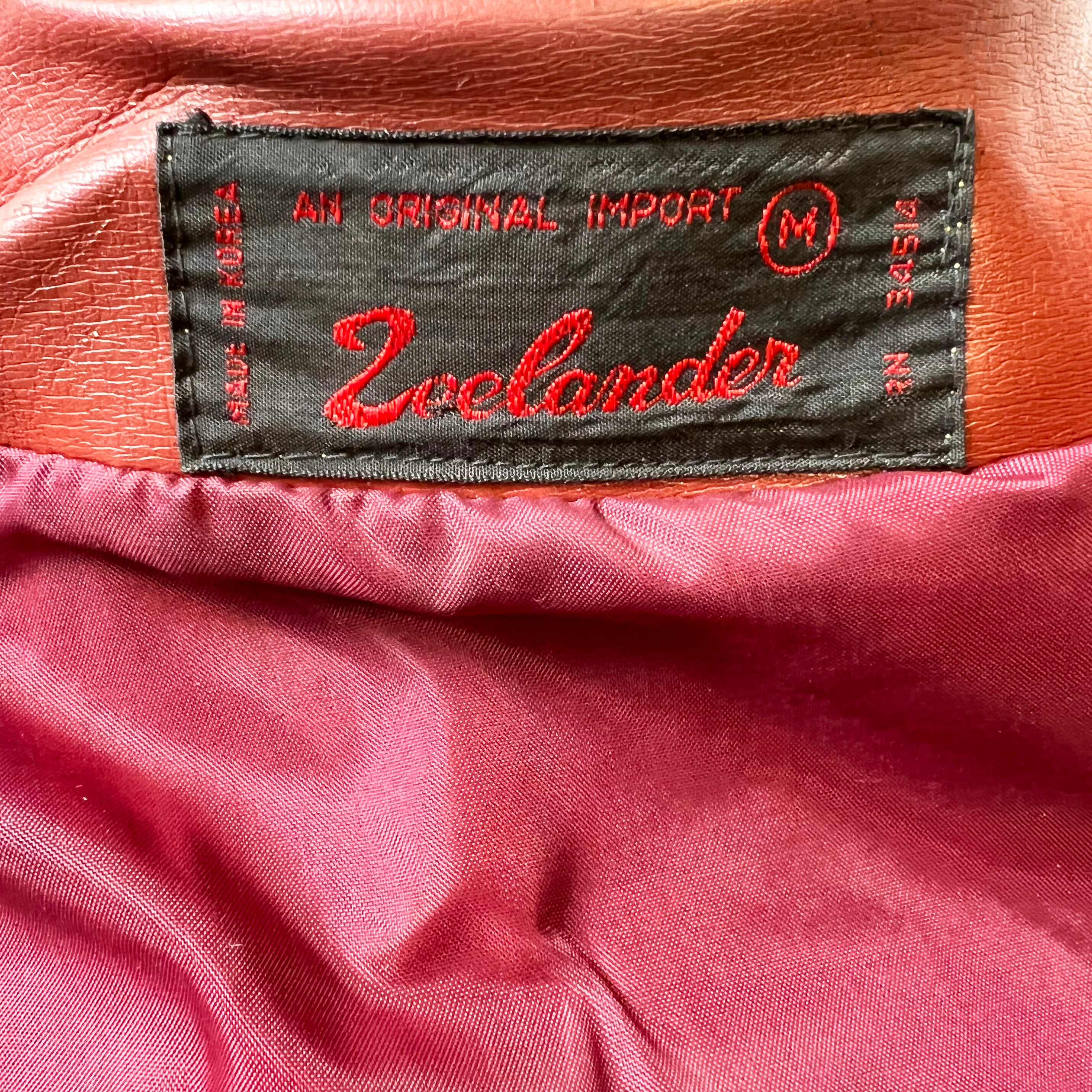 1970's Zeelander Tailored Faux Leather Jacket - Etsy