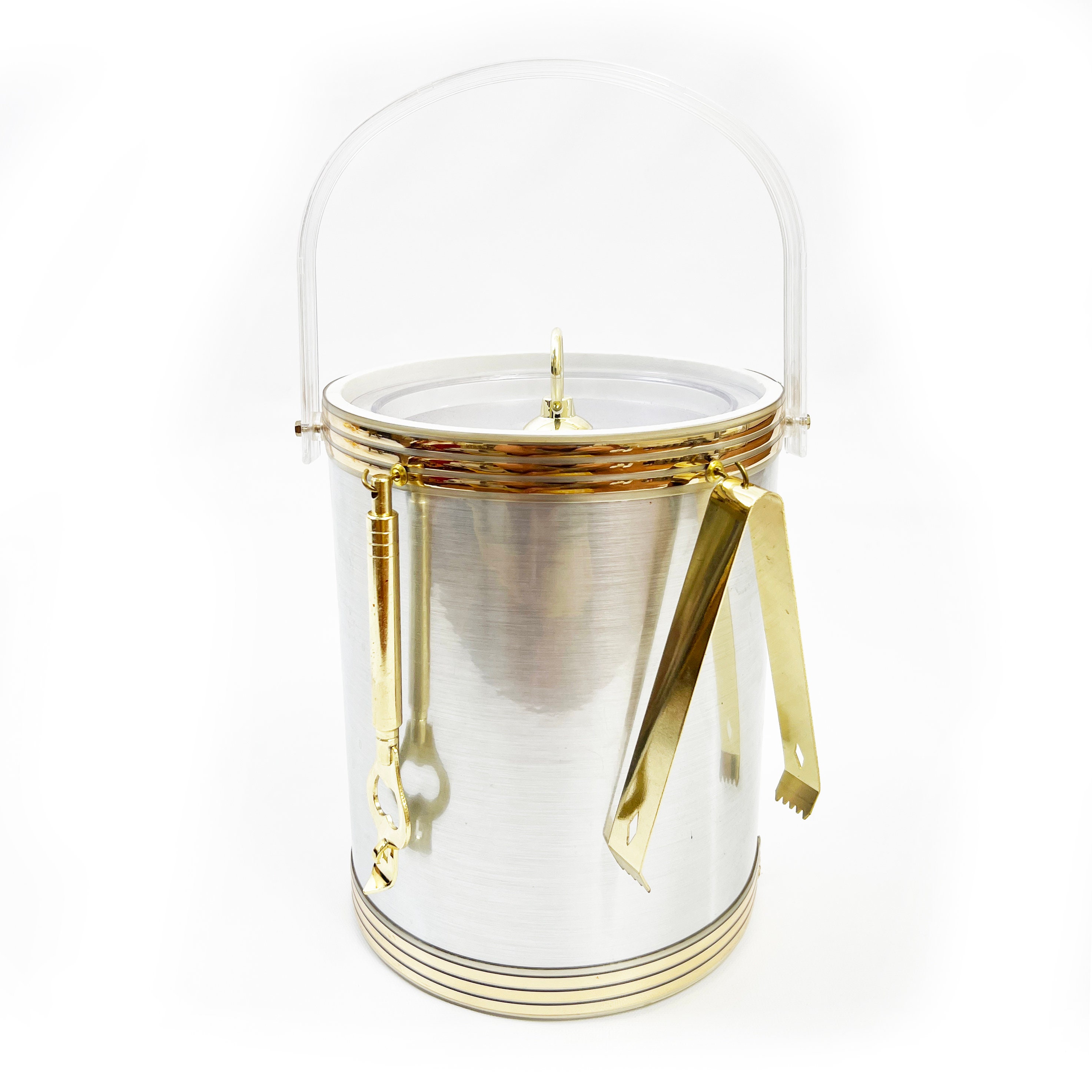 Clear Ice Pail with Handles by Celebrate It™