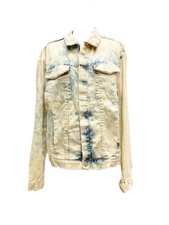 1980's Calvin Klein Distressed Acid Wash Premium D