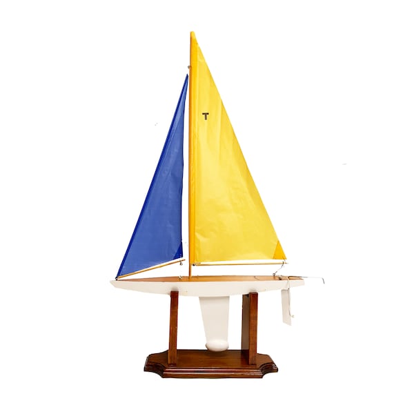 Model Sailboat Display Stand Etsy
