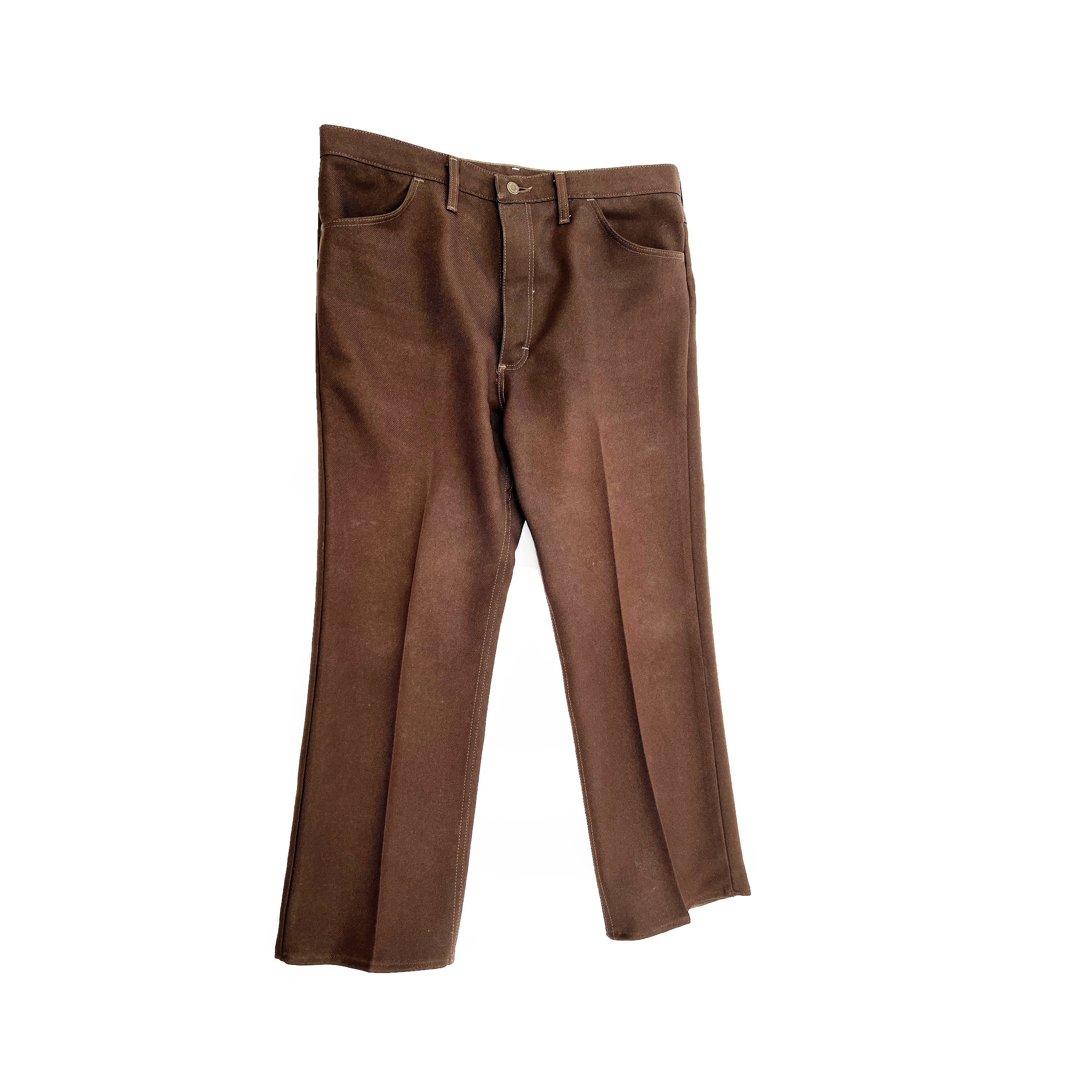70,s wrangler ブラウンベスト USA 70年代 ビンテージ Wrangler ラングラー フェイクスエード ボアベスト