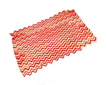 1970's Authentic Ron Brejtfus Color Blocked Textile on Canvas