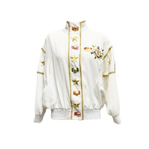 80-tals Vital Elements nautisk kaptensjacka