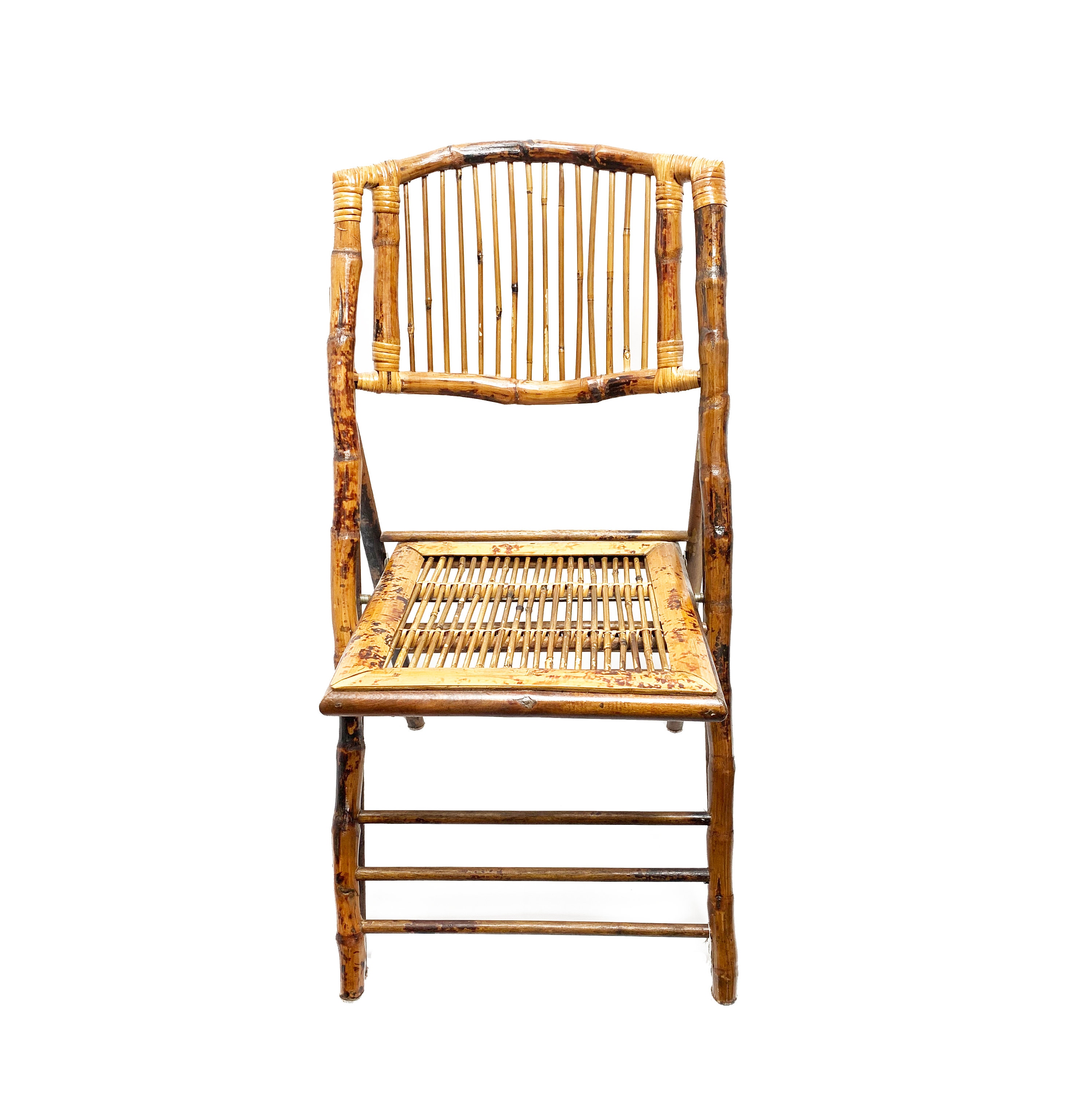 Vintage bamboo folding chairs deals