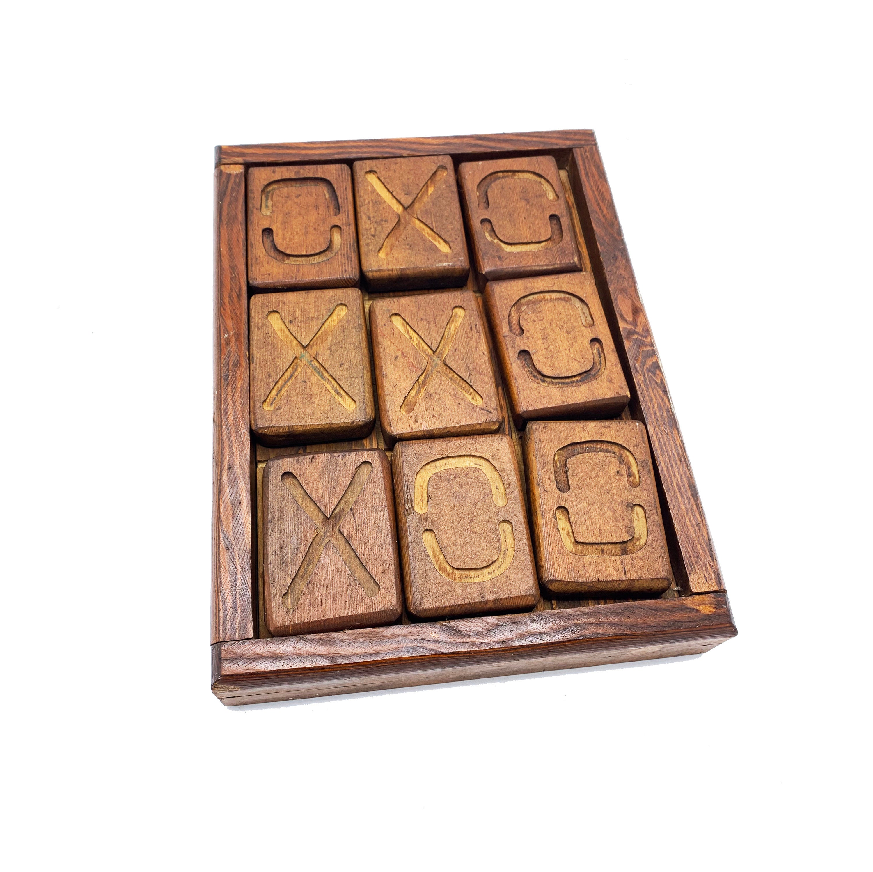 Tic Tac Toe Board Game with Rocks  Hangman game, Cricut, Country