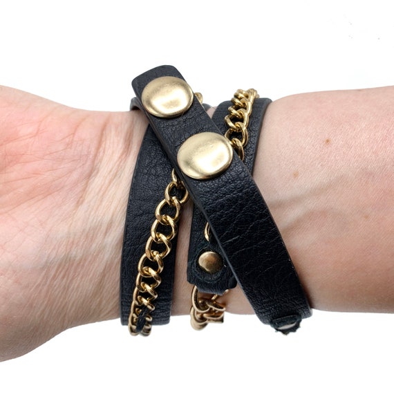 Balenciaga stud deals bracelet