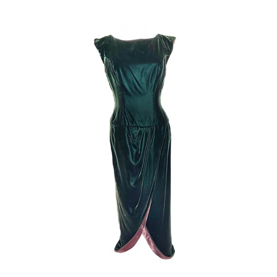 sachin and babi light blue dress Rose Gold Cloak Style Glitter Glued Material Bodycon Party Maxi Dress main image 1