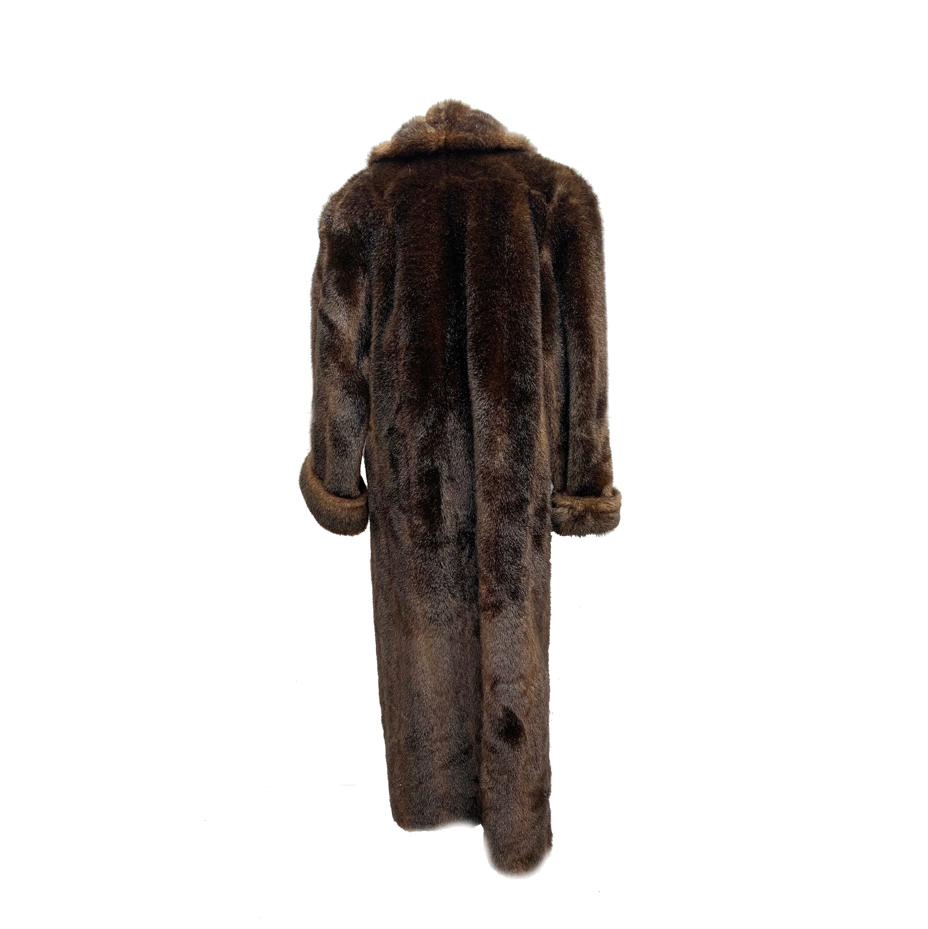 70's Claudine Bueché Luxe Vegan Fur Full Length Glam Coat - Etsy 70's Claudine Bueché Luxe Vegan Fur Full Length Glam Coat - Etsy