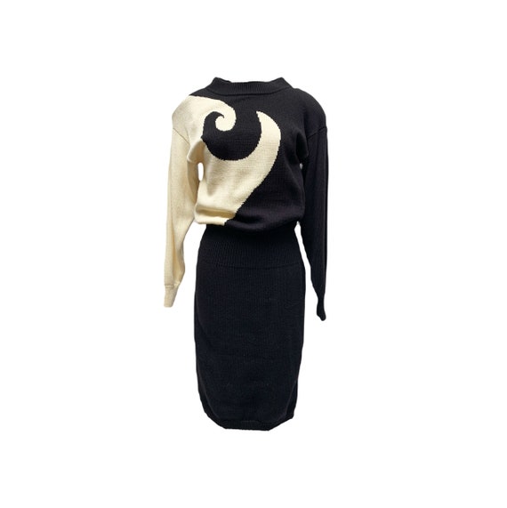 drop waist sweater dress Blue Button A-Line Sweater Dress & Reviews - Blue - Dresses main image 0
