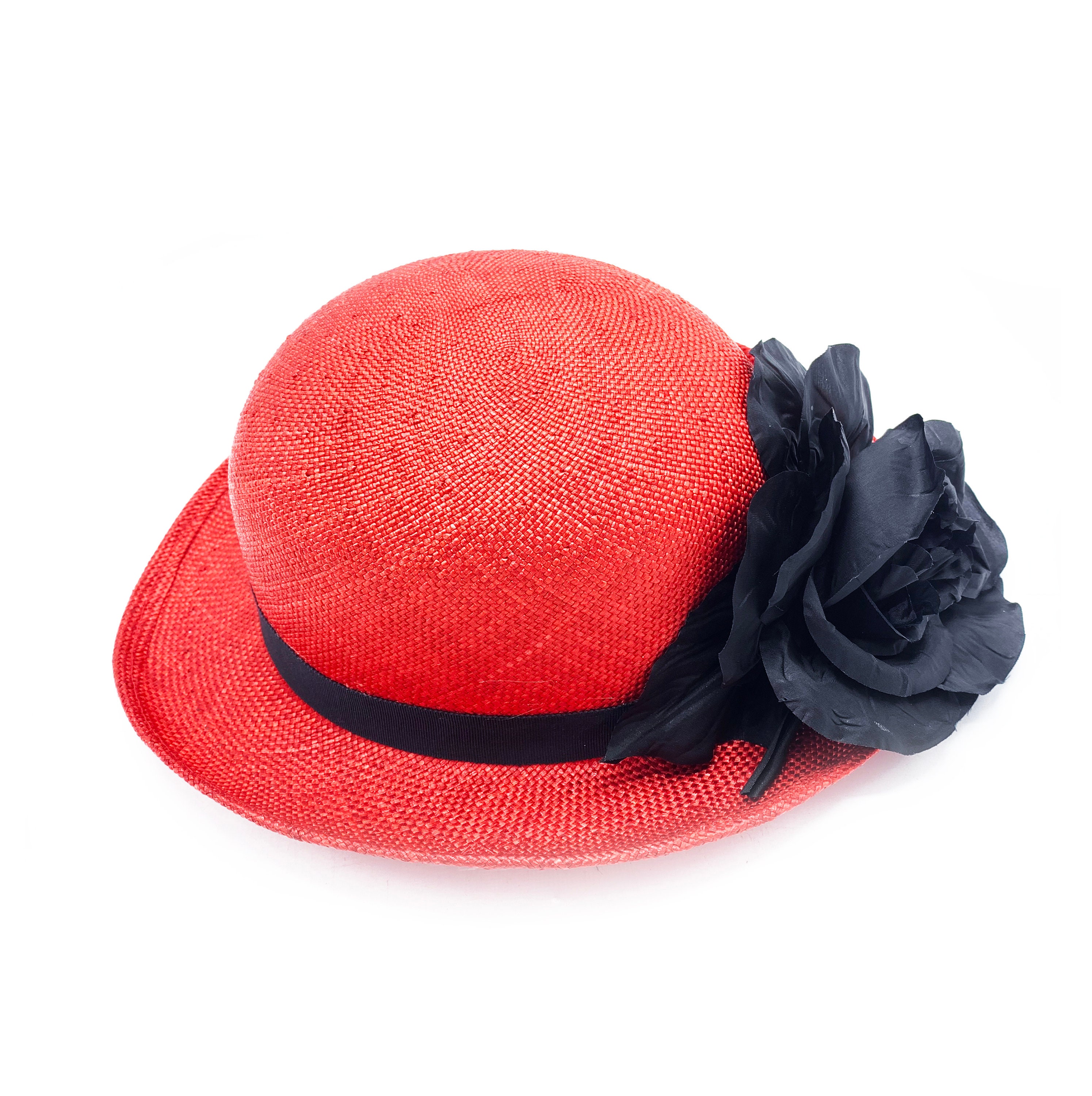 Saks Fifth Avenue ハット ボーラーハット フェルトハット ブラック