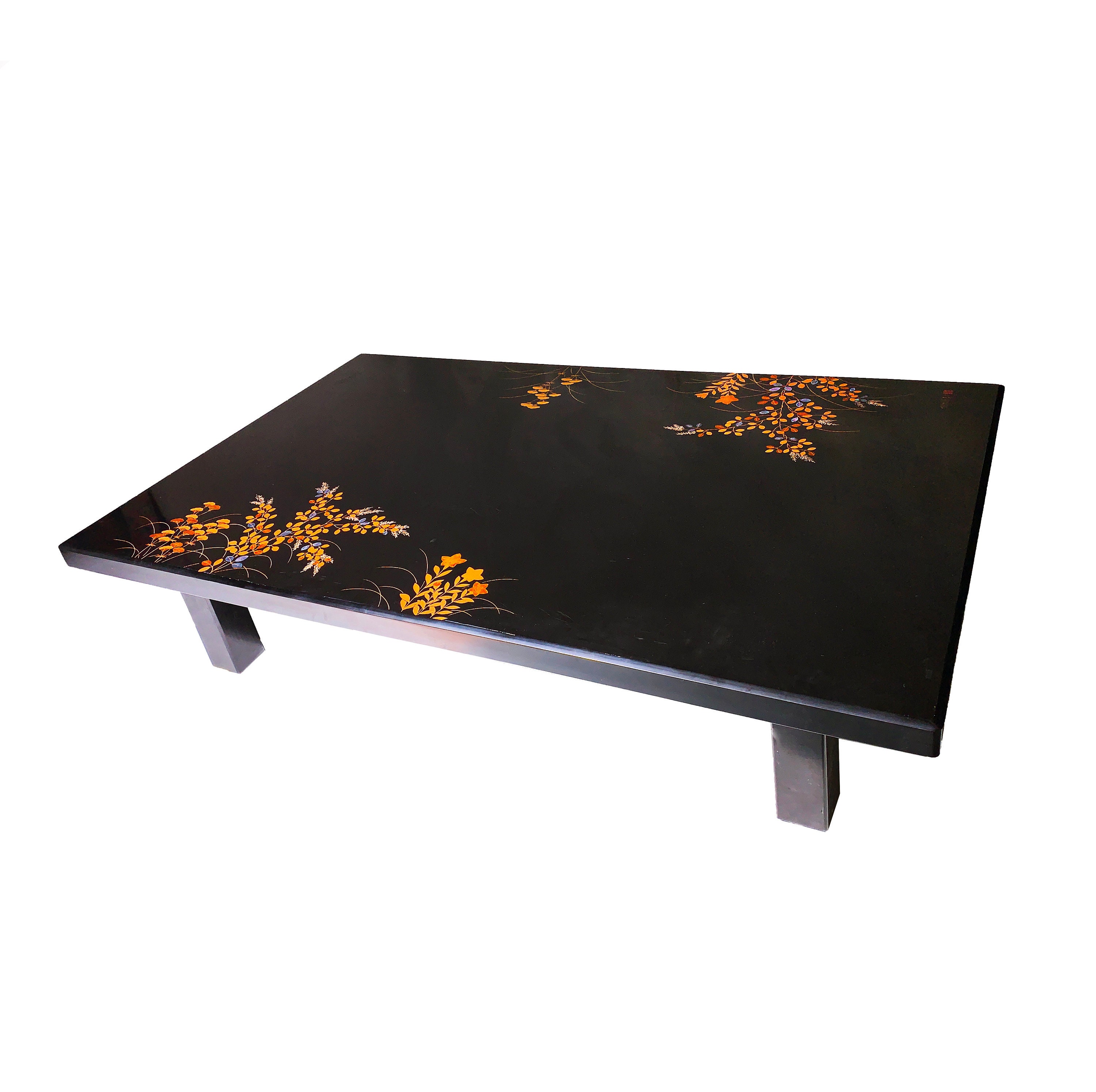 アンティーク Folding Glass Japanned Top Stand アンティーク Folding Glass Japanned Top Stand