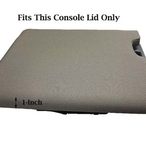 Designed to fit Ford F150 F250 with 40/20/40 Jump Seat 2014-2025 Neoprene Auto Armrest Center Console Cover Console Lid Made in USA F7NEO image 7