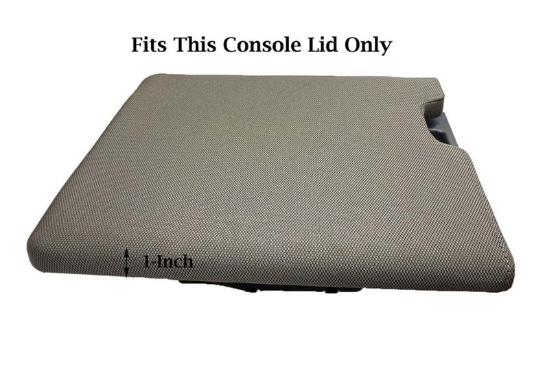 Designed to fit Ford F150 F250 with 40/20/40 Jump Seat 2014-2025 Neoprene Auto Armrest Center Console Cover Console Lid Made in USA F7NEO image 7