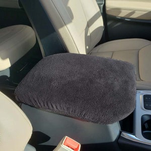Designed to fit Ford Explorer 2011-2025 Fleece Auto Armrest Center Console Cover Handmade in USA F15