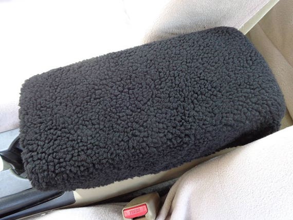 Fits Honda CRV 2016-2019 Faux Fur Sherpa Center Armrest Console Lid Cover X1S