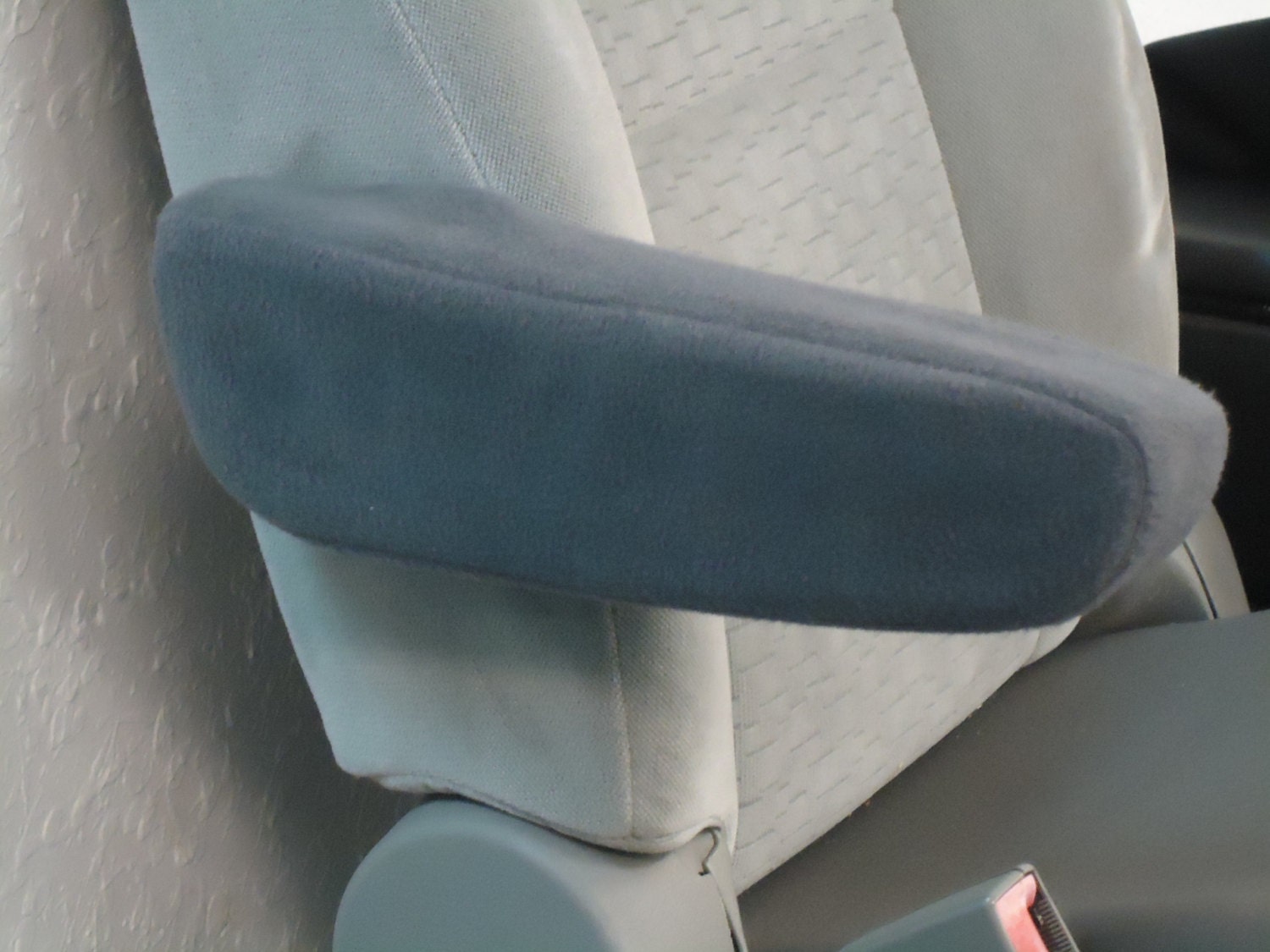 Designed to fit Volkswagen ID.4 2021-2022 Pair of Fleece Armrest Covers for Pull Down Armrests Handmade in USA KHV