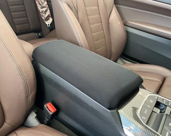 Neoprene Center Console Cover for 2022-2026 BMW i4 Series Made in USA | BMW4 NEO