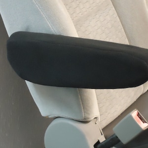 Pair of Fleece Armrest Covers for All Vans Honda Toyota Nissan Chevy Dodge Ford